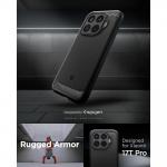 Carcasa Spigen Rugged Armor compatibila cu Xiaomi 17T Pro, Negru 7 - lerato.ro