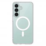 Carcasa Spigen Ultra Hybrid cu MagSafe compatibila cu Samsung Galaxy S26 FE, Alb / Transparent 2 - lerato.ro