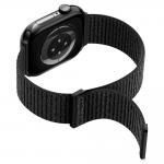 Curea din nylon Spigen WBF01 compatibila cu Apple Watch 44/45/46/49 mm, Negru 5 - lerato.ro