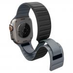 Curea din silicon Spigen Athlex Air compatibila cu Apple Watch 8/9/10/11/12/SE/Ultra, 44/45/46/49mm, Negru / Gri 5 - lerato.ro