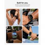 Curea din silicon Spigen Athlex Air compatibila cu Apple Watch 8/9/10/11/12/SE/Ultra, 44/45/46/49mm, Negru / Gri 8 - lerato.ro