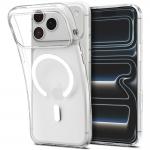 Husa Spigen Liquid Crystal Mag cu MagSafe compatibila cu iPhone 18 Pro Max / 17 Pro Max, Transparent / Alb 4 - lerato.ro