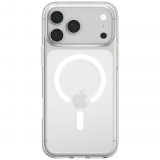 Huse si carcase iPhone 18 Pro Max, Husa Spigen Liquid Crystal Mag cu MagSafe compatibila cu iPhone 18 Pro Max / 17 Pro Max, Transparent / Alb, lerato.ro
