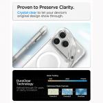 Husa Spigen Liquid Crystal Mag cu MagSafe compatibila cu iPhone 18 Pro Max / 17 Pro Max, Transparent / Alb 7 - lerato.ro