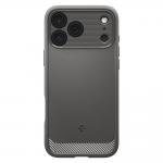 Husa Spigen Rugged Armor Mag cu MagSafe compatibila cu iPhone 18 Pro / 17 Pro, Gri 2 - lerato.ro
