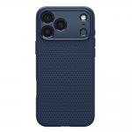 Husa Spigen Liquid Air compatibila cu iPhone 18 Pro / 17 Pro, Navy Blue 2 - lerato.ro