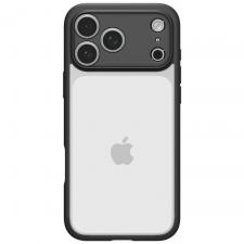 Huse si carcase iPhone 18 Pro, Husa Spigen Ultra Hybrid compatibila cu iPhone 18 Pro / 17 Pro, Negru, lerato.ro