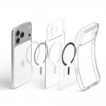 Husa Spigen Ultra Hybrid Mag cu MagSafe compatibila cu iPhone 18 Pro / 17 Pro, Graphite / Clear 7 - lerato.ro
