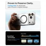 Husa Spigen Ultra Hybrid Mag cu MagSafe compatibila cu iPhone 18 Pro / 17 Pro, Graphite / Clear 8 - lerato.ro
