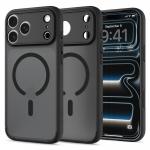 Husa Spigen Ultra Hybrid Mag cu MagSafe compatibila cu iPhone 18 Pro / 17 Pro, Frost Black 4 - lerato.ro