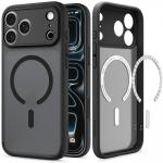 Husa Spigen Ultra Hybrid Mag cu MagSafe compatibila cu iPhone 18 Pro / 17 Pro, Frost Black 3 - lerato.ro