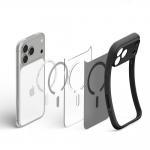 Husa Spigen Ultra Hybrid Mag cu MagSafe compatibila cu iPhone 18 Pro / 17 Pro, Frost Black 5 - lerato.ro