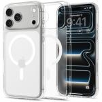 Husa Spigen Ultra Hybrid Mag cu MagSafe compatibila cu iPhone 18 Pro / 17 Pro, Frost White 5 - lerato.ro