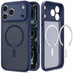 Husa Spigen Ultra Hybrid Mag cu MagSafe compatibila cu iPhone 18 Pro / 17 Pro, Frost Blue 3 - lerato.ro