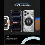 Husa Spigen Ultra Hybrid Mag cu MagSafe compatibila cu iPhone 18 Pro / 17 Pro, Zero One White 10 - lerato.ro