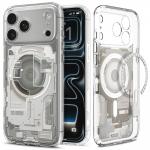 Husa Spigen Ultra Hybrid Mag cu MagSafe compatibila cu iPhone 18 Pro / 17 Pro, Zero One Natural Titanium 4 - lerato.ro