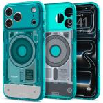 Husa Spigen Ultra Hybrid cu MagSafe compatibila cu iPhone 18 Pro / 17 Pro, Bondi Blue 4 - lerato.ro