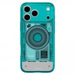 Husa Spigen Ultra Hybrid cu MagSafe compatibila cu iPhone 18 Pro / 17 Pro, Bondi Blue 2 - lerato.ro