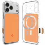 Husa Spigen Ultra Hybrid T cu MagSafe compatibila cu iPhone 18 Pro / 17 Pro, Glossy Orange 3 - lerato.ro