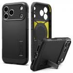Husa Spigen Tough Armor T cu MagSafe compatibila cu iPhone 18 Pro / 17 Pro, Negru 4 - lerato.ro