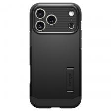 Huse si carcase iPhone 18 Pro, Husa Spigen Tough Armor T cu MagSafe compatibila cu iPhone 18 Pro / 17 Pro, Negru, lerato.ro
