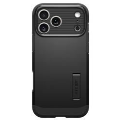 Husa Spigen Tough Armor T cu MagSafe compatibila cu iPhone 18 Pro / 17 Pro, Negru