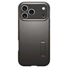Huse si carcase iPhone 18 Pro, Husa Spigen Tough Armor T cu MagSafe compatibila cu iPhone 18 Pro / 17 Pro, Gunmetal, lerato.ro