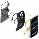 Husa Spigen Tough Armor T cu MagSafe compatibila cu iPhone 18 Pro / 17 Pro, Gunmetal 8 - lerato.ro