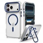 Husa Spigen Ultra Hybrid Optik S cu MagSafe compatibila cu iPhone 18 Pro Max / 17 Pro Max, Transparent / Albastru 3 - lerato.ro