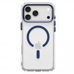 Husa Spigen Ultra Hybrid Optik S cu MagSafe compatibila cu iPhone 18 Pro Max / 17 Pro Max, Transparent / Albastru 2 - lerato.ro