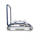Husa Spigen Ultra Hybrid Optik S cu MagSafe compatibila cu iPhone 18 Pro Max / 17 Pro Max, Transparent / Albastru 6 - lerato.ro