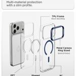 Husa Spigen Ultra Hybrid Optik S cu MagSafe compatibila cu iPhone 18 Pro Max / 17 Pro Max, Transparent / Albastru 9 - lerato.ro