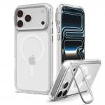 Husa Spigen Ultra Hybrid Optik S cu MagSafe compatibila cu iPhone 18 Pro / 17 Pro, Clear / Silver 3 - lerato.ro