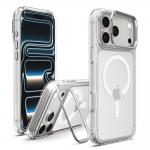 Husa Spigen Ultra Hybrid Optik S cu MagSafe compatibila cu iPhone 18 Pro / 17 Pro, Clear / Silver 6 - lerato.ro