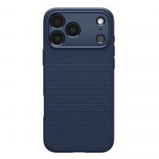 Huse si carcase iPhone 18 Pro Max, Husa Spigen Liquid Air compatibila cu iPhone 18 Pro Max / 17 Pro Max, Navy Blue, lerato.ro
