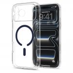Husa Spigen Ultra Hybrid Mag cu MagSafe compatibila cu iPhone 18 Pro Max / 17 Pro Max, Albastru / Transparent 4 - lerato.ro