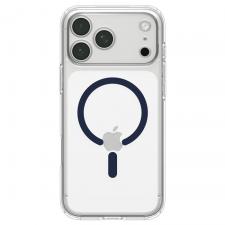 Huse si carcase iPhone 18 Pro Max, Husa Spigen Ultra Hybrid Mag cu MagSafe compatibila cu iPhone 18 Pro Max / 17 Pro Max, Albastru / Transparent, lerato.ro
