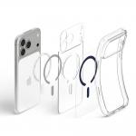 Husa Spigen Ultra Hybrid Mag cu MagSafe compatibila cu iPhone 18 Pro Max / 17 Pro Max, Albastru / Transparent 7 - lerato.ro