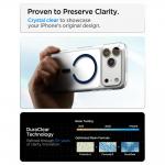 Husa Spigen Ultra Hybrid Mag cu MagSafe compatibila cu iPhone 18 Pro Max / 17 Pro Max, Albastru / Transparent 8 - lerato.ro