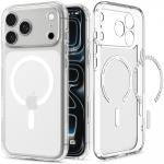 Husa Spigen Ultra Hybrid Mag cu MagSafe compatibila cu iPhone 18 Pro Max / 17 Pro Max, Frost White 3 - lerato.ro