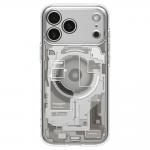 Husa Spigen Ultra Hybrid Mag cu MagSafe compatibila cu iPhone 18 Pro Max / 17 Pro Max, Zero One Natural Titanium 2 - lerato.ro