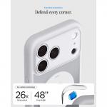 Husa Spigen Ultra Hybrid cu MagSafe compatibila cu iPhone 18 Pro Max / 17 Pro Max, Silver 11 - lerato.ro