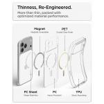 Husa Spigen Ultra Hybrid cu MagSafe compatibila cu iPhone 18 Pro / 17 Pro, Clear / Gold 17 - lerato.ro