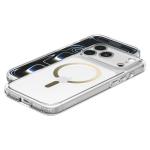 Husa Spigen Ultra Hybrid cu MagSafe compatibila cu iPhone 18 Pro / 17 Pro, Clear / Gold 9 - lerato.ro