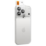 Set 2 protectii camera foto Spigen Optik Pro EZ Fit compatibile cu iPhone 18 Pro Max / 18 Pro, Silver 7 - lerato.ro