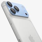 Protectie camera foto Spigen Glass tR EZ Fit Optik Pro XL compatibila cu iPhone 18 Pro, Light Blue 5 - lerato.ro
