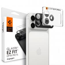 Folii iPhone 18 Pro Max, Protectie camera foto Spigen Glass tR EZ Fit Optik Pro XL compatibila cu iPhone 18 Pro Max, Dark Gray, lerato.ro