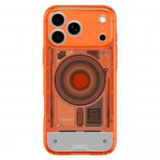 Huse si carcase iPhone 18 Pro, Husa Spigen Ultra Hybrid C-One cu MagSafe compatibila cu iPhone 18 Pro / 17 Pro, Portocaliu, lerato.ro