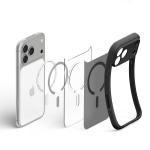 Husa Spigen Ultra Hybrid Matte MagFit cu MagSafe compatibila cu iPhone 18 Pro Max / 17 Pro Max, Frost Black 11 - lerato.ro