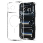 Husa Spigen Ultra Hybrid cu MagSafe compatibila cu iPhone 18 Pro / 17 Pro, Clear / White 15 - lerato.ro